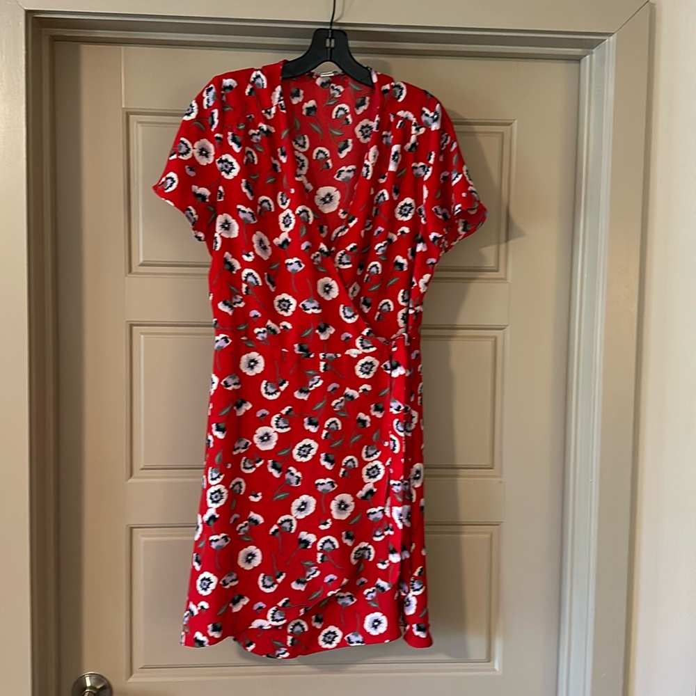 J.Crew women’s wrap dress